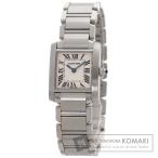 CARTIER カルティエ W51008Q3 タンクフランセーズ 腕時計  ステンレススチール SS レディース  中古