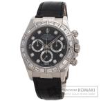 ROLEX ロレックス 116589BR コスモグラフ デイトナ バケット ダイヤモンド 腕時計  K18ホワイトゴールド アリゲーター メンズ  中古