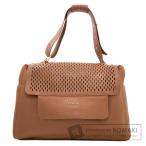 Furla フルラ パンチング ハンドバッ�