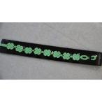 Yahoo! Yahoo!ショッピング(ヤフー ショッピング)クルチアーニ風ブレスレット　CRUCIANI　刺繍　ブレスレット ユニセックス　グリーン系 スター/ハート/クローバー（各種） ※メール便対応可