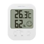 デジタル温湿度計 オプシス ホワイト dretec ドリテック O-230WT