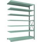 物品棚 中量棚 ＴＲＵＳＣＯ　中量ボルト式棚　Ｒ３型　Ｗ１８００×Ｄ６００×Ｈ２４００　７段　単体　  (R3-8667)