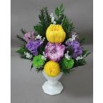 プリザーブドフラワー　＊仏花　輪菊入りアレンジ