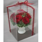  консервированный цветок * в кейсе организовать ( красный )* размер 21×18×18