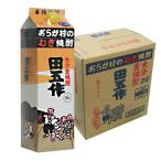 ショッピング大分 大分麦焼酎 田五作20° 1800mlパック（たごさく・田吾作）6本セット【老松酒造】【大分麦焼酎】