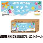 ADVENKIDS ランチャリ用お誕生日パッケージシール シール単体でのご注文は承れません。