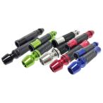 (nakira) カスタム感抜群！ カスタム グリップ メタルバーエンド付属 アルミ バイク ハンドル