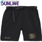 サンライン DRY ドライ ショートパンツ M L LL SUW-05303 フィッシング ズボン ウエア 磯釣り 鮎 船 ルアー 釣具 (2025年新製品)