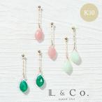 K1010金カラーストーンピンクカ...