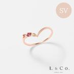 リング 指輪 レディース SV925 桜 さくら sakura サクラ シルバー カラース トーン L&amp;Co.　エルアンドコー