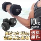 1年保証 ダンベル 10kg 2個セット 合計20kg カラーダンベル 男女兼用 男性 女性 メンズ レディース 鉄アレイ 鉄アレー 筋トレ インナーマッスル 送料無料
