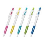 カラフルラバーボールペン　ノベルティ 名入れ 販促品 記念品 まとめ買い