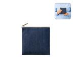 デニムフラットポーチ