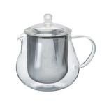 CHC-45T ハリオ リーフティーポット・クリア 450ml