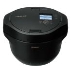 KN-HW24H-B シャープ 2.4L ヘルシオ ホットクック プレミアムブラック HEALSIO 水なし自動調理鍋