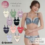 大きいサイズ ブラジャー ショーツセット レディース 下着 D85 D90 D95 D100 脇高ブラ ソフトワイヤー モールドカップ