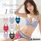 大きいサイズ ブラショーツセット レース モールドカップ 下着セット レディース I70 I75 I80 I85 I90 I95