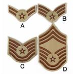 US.エアフォース階級章(カーキ)(新品)RANK-AFKH