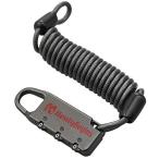 デイトナ ヘンリービギンズ バイク用 シートバッグ対応 南京錠 ワイヤー長1200mm ダイヤルロック 16835