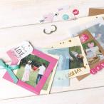  квадратное Rav vivid розовый 89×89mm фотография 1 листов размер gif topics k LAP книжка Mini альбом фото альбом eko - фотография eko - альбом материнство -