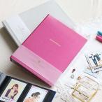 チェキアルバム全4色  SHINE 　スクラップブック ミニアルバム フォトアルバム エコー写真 エコーアルバム 成長日記 マタニティーフォト 台紙 手作りアルバム