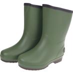 防寒長靴 レディース スノーブーツ レインブーツ マリアンM6223 カーキ 緑 埋め込み式スパイク付 寒冷地 雪 冬