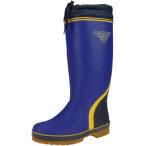 弘進ゴム メンズ 紳士 レインブーツ ラバーブーツ 軽い 滑りにくい 防寒長靴 作業 寒冷地 マッキンリーH52DW ブルー