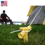  колок уличный крепление, опора k4 шт. комплект желтый America производства # палатка брезент трос дерево . простой фиксация кемпинг 