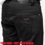 ヌーディージーンズ nudie jeans デニム THIN FINN - DRY COLD BLACK (35%OFF)