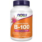 [ за границей прямая поставка товар ] NOW Foods витамин B-100( время Release ) 100Tabs