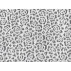 No.37682バルキ(パイル)レース【花(バラ)柄】50cm単位販売 ※黒のみ