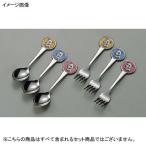 お子様フォーク共柄パンダT青