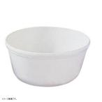 エンテック No.1704W ポリプロ おわん 13cm ホワイト 1704W