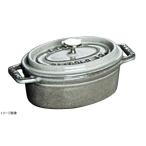 ストウブ staub ココット オーバル 15cm グレー 40509-477(1101518)
