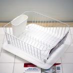 Rubbermaid (ラバーメイド)  ディッシュドレーナー＆ドレーナートレイ付 （ セット ） ＜ホワイト＞Ｓサイズ