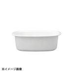 野田琺瑯WA-Ow/s楕円型洗い桶...