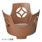 マイン 丸こんろ 七宝 素焼き茶(大)M10-796