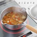 ヨシカワ yoshikawa aikata (アイカタ) 両口ステンレス雪平鍋20cm PD3007