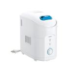 ツインバード 加湿器 卓上 加熱式 タンク容量1.2L コンパクト アロマトレイ付 ホワイト SK-4974W 連続8時間運転 スチーム式 オフィス