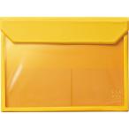 キングジム バッグインバッグ FLATTY A4 黄 5366キイ