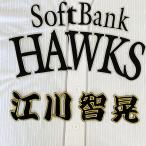 【メール便送料無料】福岡 ソフトバンク ホークス 刺繍ワッペン 江川 名前 /江川智晃/hawks/応援/刺繍/ユニホーム