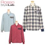 レディースバイクジャケットライディング ROSSO STYLELAB(ロッソスタイルラボ)プロテクトキルティングシャツジャケット ROJ-992  防風 秋冬用