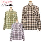 決算セール！レディースバイクジャケット プロテクター付き ROSSO STYLELAB ロッソスタイルラボ プロテクションレギュラーカラーシャツ ROJ-119 取寄品