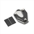 ショッピングバイク・自転車用品 バイクパーツ 外装 ジータ サイドスタンドエクステンダー BLK/SLV F4179