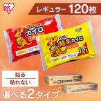 カイロ 貼るカイロ 貼らないカイロ レギュラー 120枚入り レギュラー 使い捨てカイロ アイリスプラザ