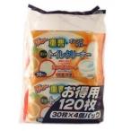 LM 重曹+オレンジオイル 流せるトイレクリーナー(30枚×4個パック) ※取り寄せ商品 返品不可