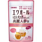 ショッピングエクオール オリヒロ　エクオール　はとむぎの入った高麗人参茶（20g×20袋）