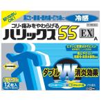【第3類医薬品】ハリックス55EX冷感A　ハーフサイズ　12枚【セルフメディケーション税制対象】