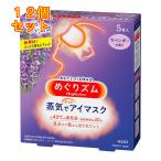 花王　めぐりズム　蒸気でホットアイマスク　ラベンダーの香り　5枚入×12個