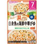 和光堂　具たっぷりグーグーキッチン　白身魚の海鮮中華がゆ　80g　7カ月頃から